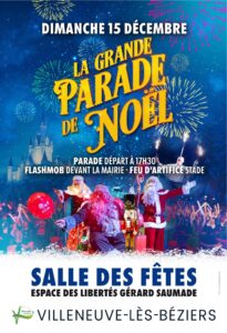 Lire la suite à propos de l’article La Grande Parade de Noël le Dimanche 15 décembre 2024